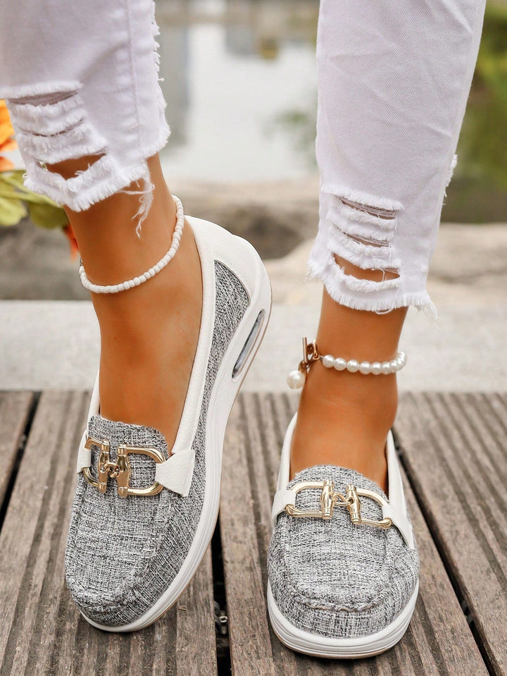 Ellie - Women's Flat Buckle Loafers for Everyday Style