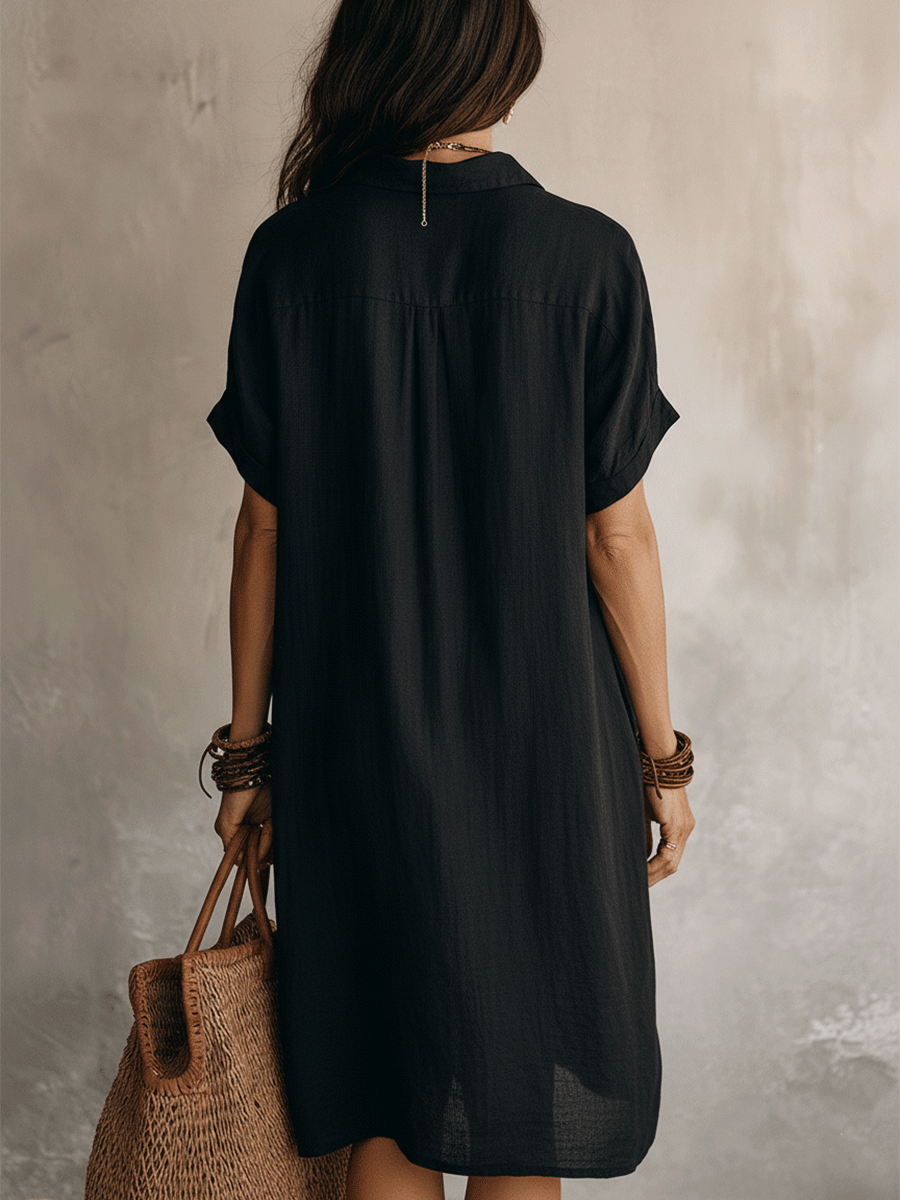 Sadie | Shirt Midi Dress