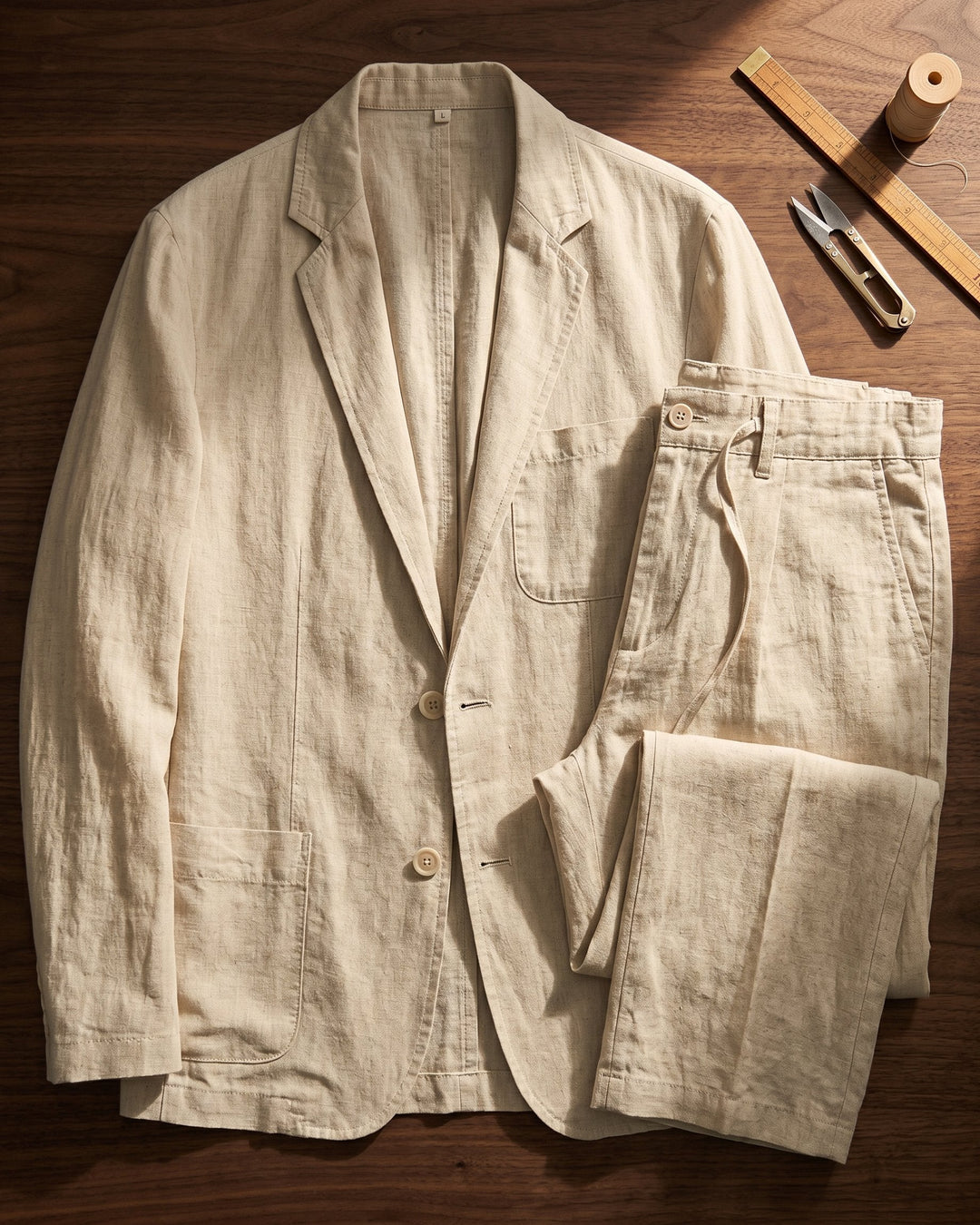 Scarlett™ | Relaxed Linen Suit Set