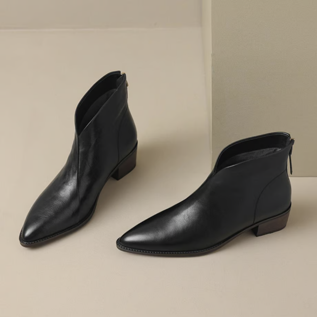 Margaret | Leather Boots