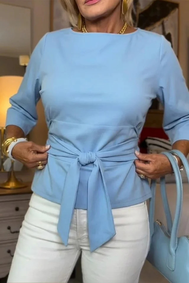 Siyu™ | Adjustable Tie Waist Flattering Top
