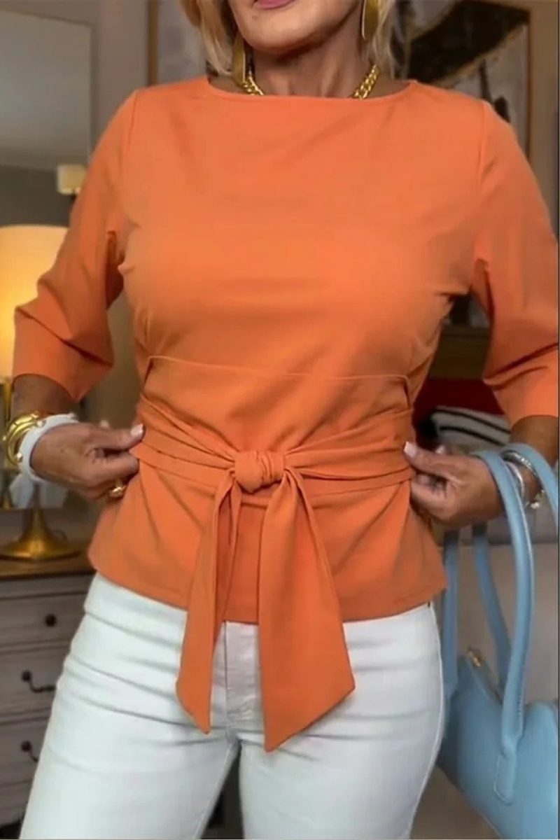 Siyu™ | Adjustable Tie Waist Flattering Top