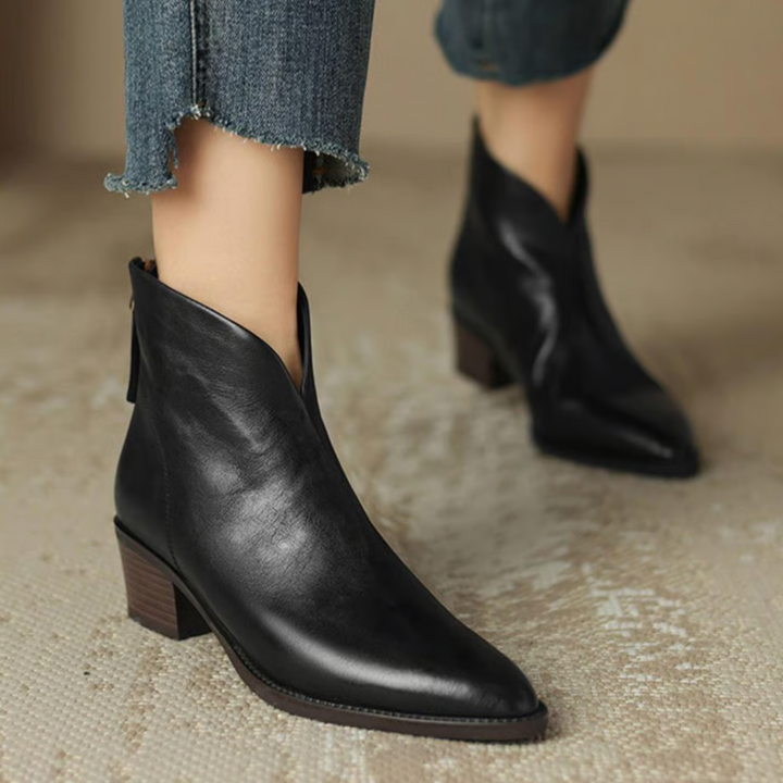 Margaret | Leather Boots