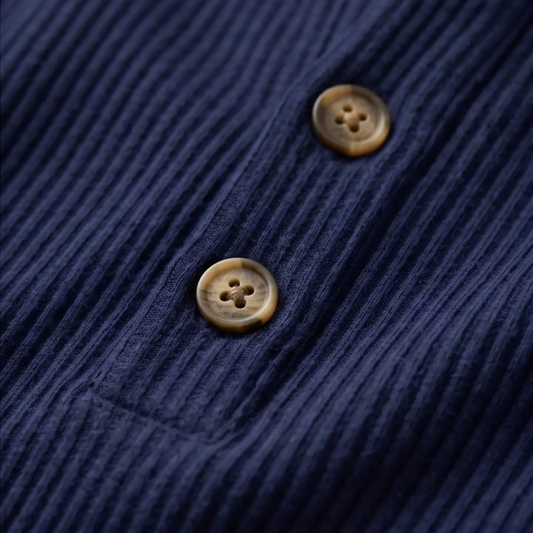 Nora | Button Henley Tunic