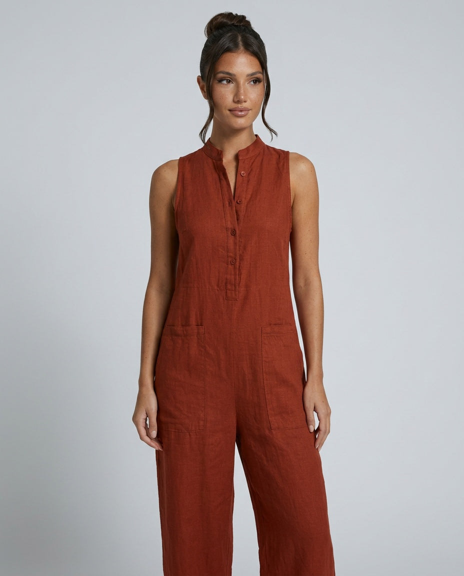Harlow | Linen Jumpsuit