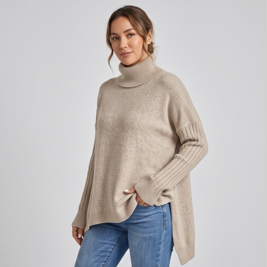 Jana™ Elegant Turtleneck Sweater