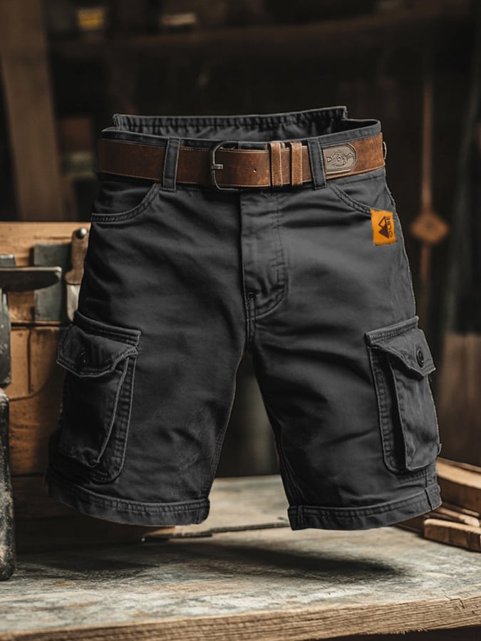 Adam - Men's Relaxed-Fit Vintage Cargo Pants for Outdoors