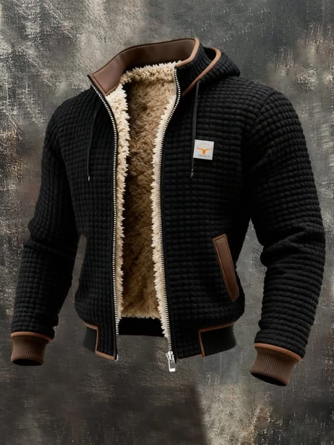 ARDEN LINED QUILTED FLEECE JACKET
