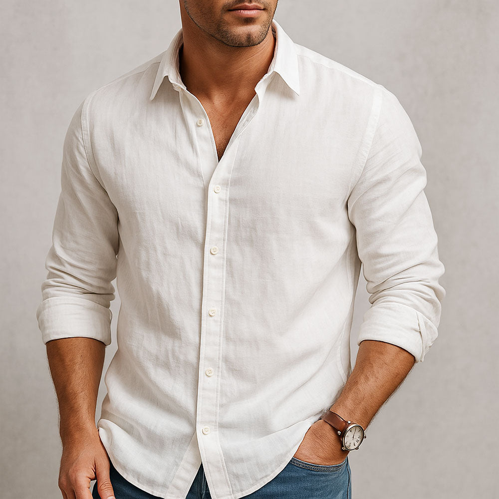 James™ | Breathable Linen Shirt for Men