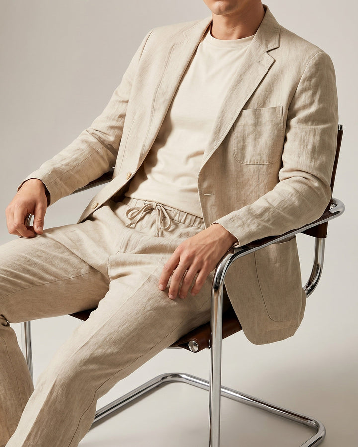 Scarlett™ | Relaxed Linen Suit Set