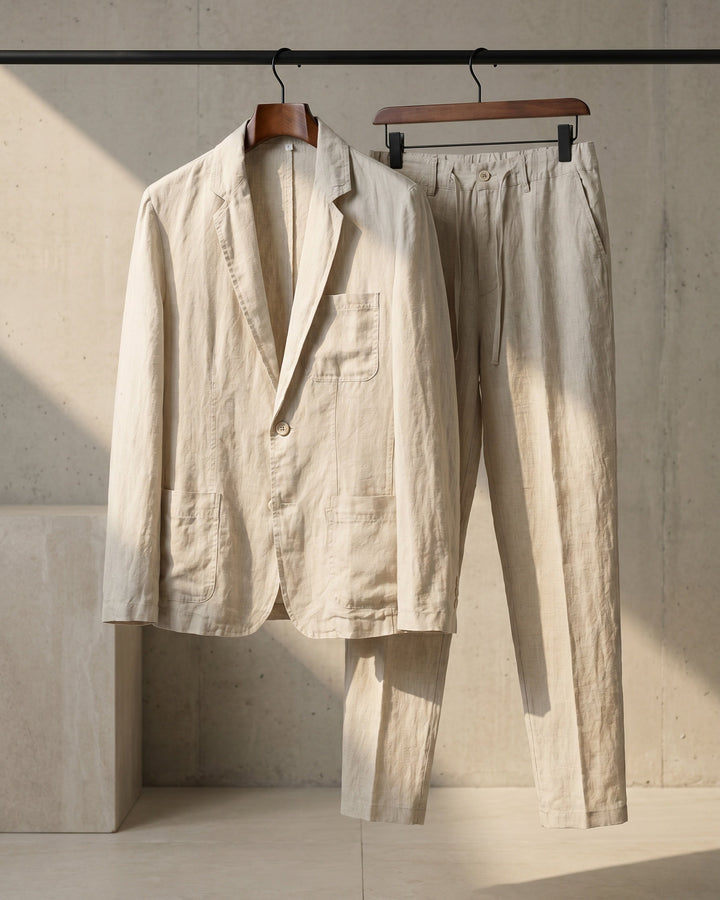 Scarlett™ | Relaxed Linen Suit Set