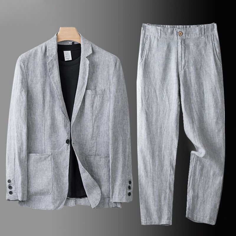 Mia™ | Linen Relaxed Suit Set