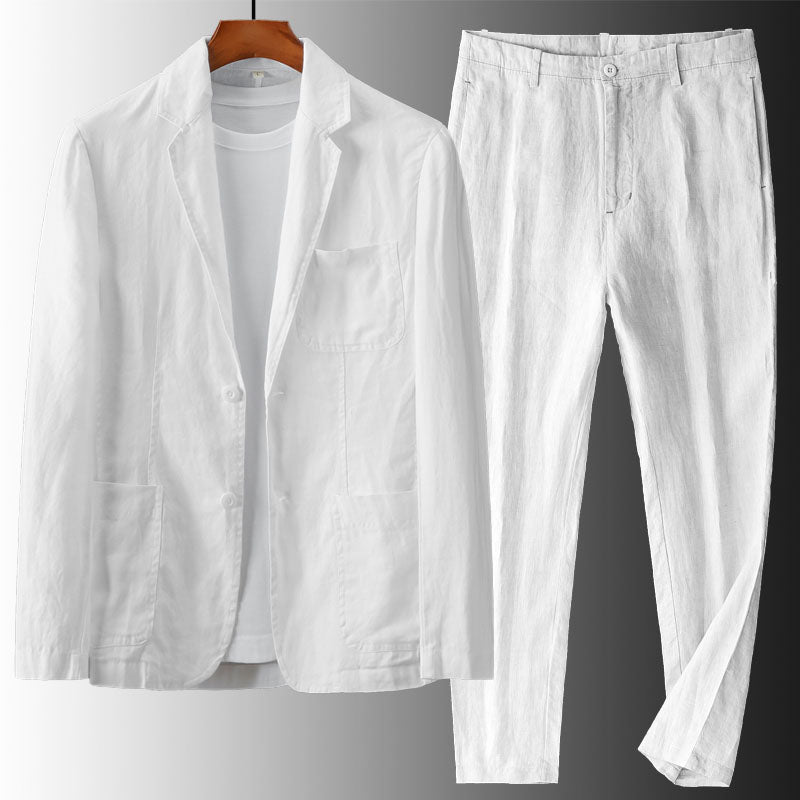 Scarlett™ | Relaxed Linen Suit Set