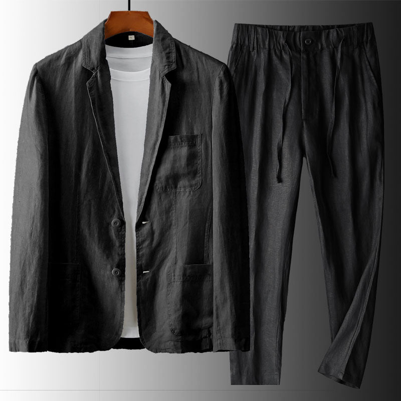 Scarlett™ | Relaxed Linen Suit Set