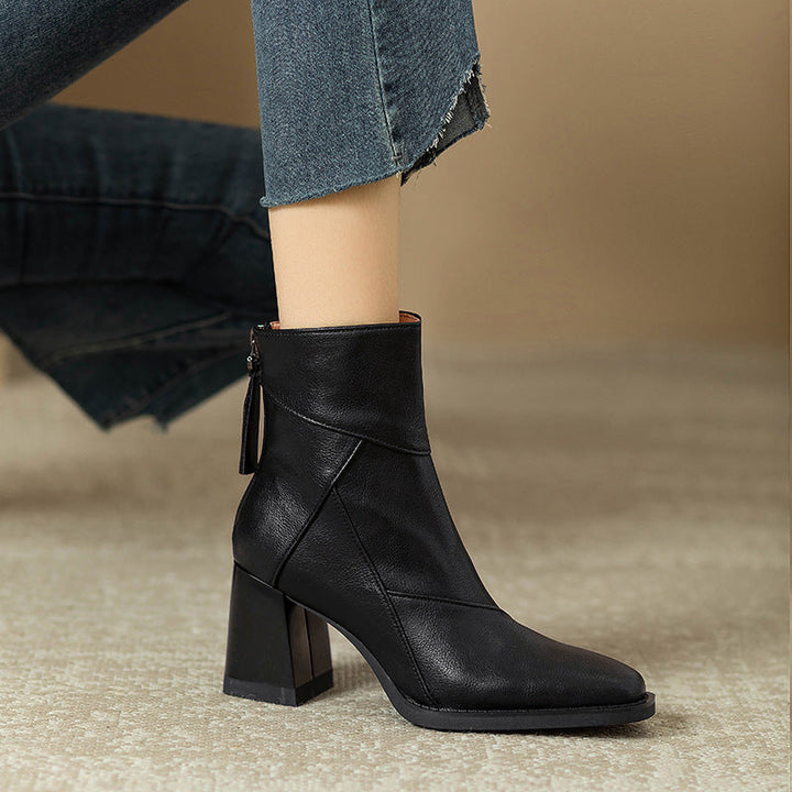 Karen | Leather Boots