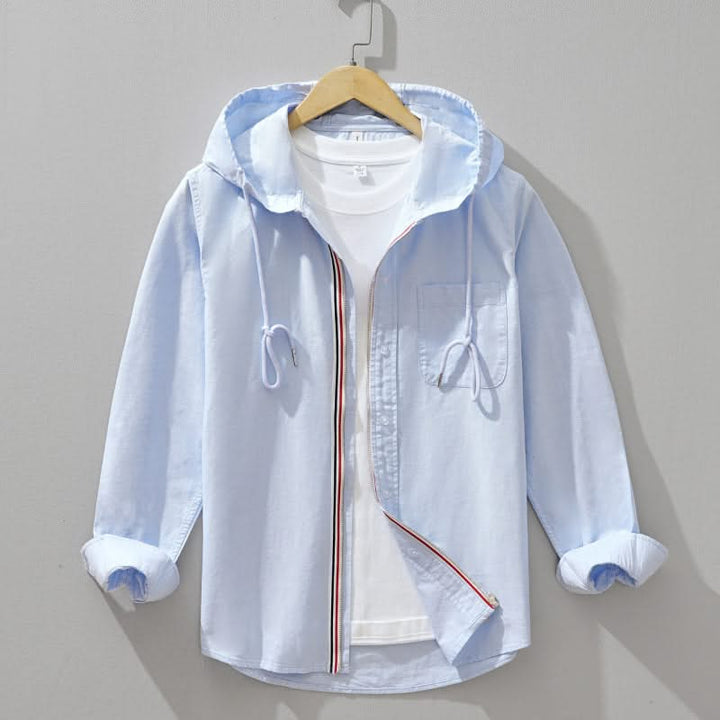 CASA LINEN HOODIE