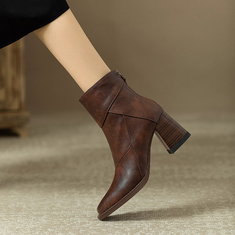 Karen | Leather Boots