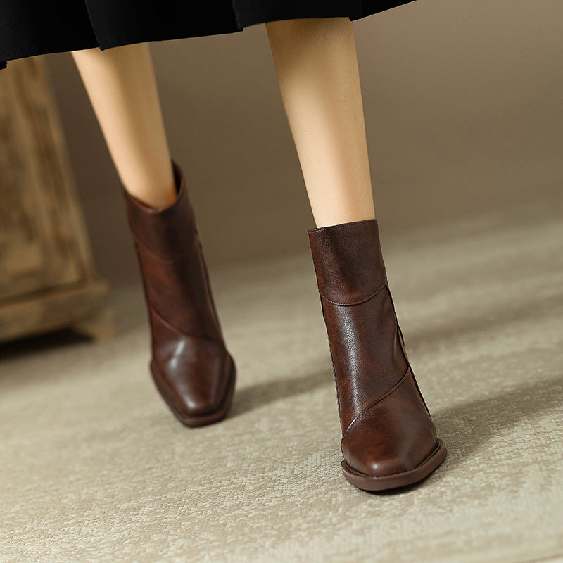 Karen | Leather Boots