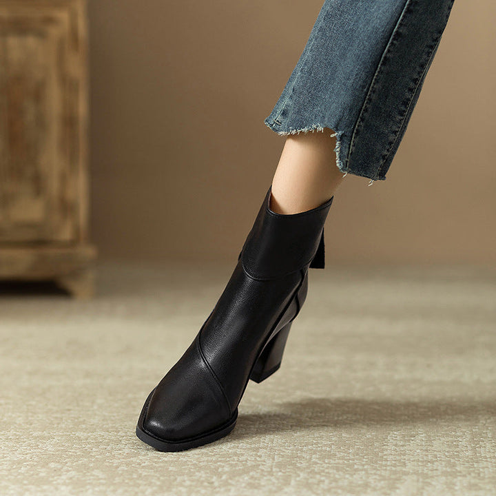 Karen | Leather Boots