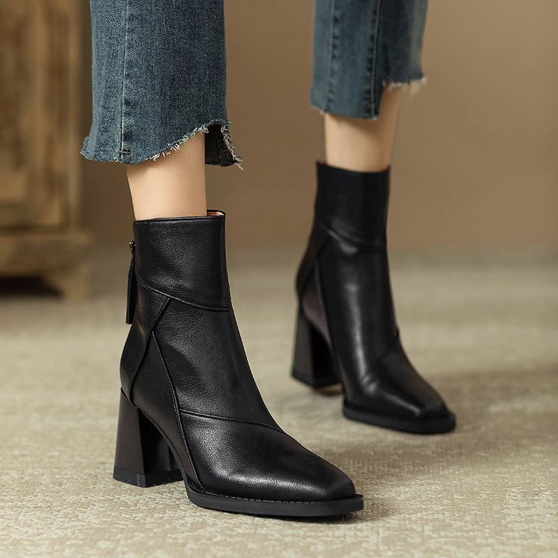 Karen | Leather Boots