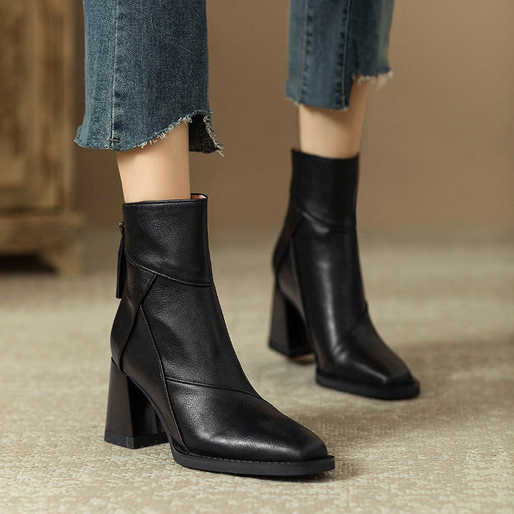 Karen | Leather Boots