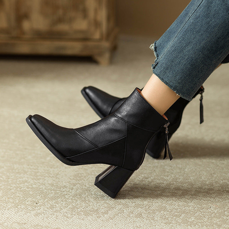 Karen | Leather Boots