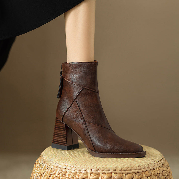 Karen | Leather Boots