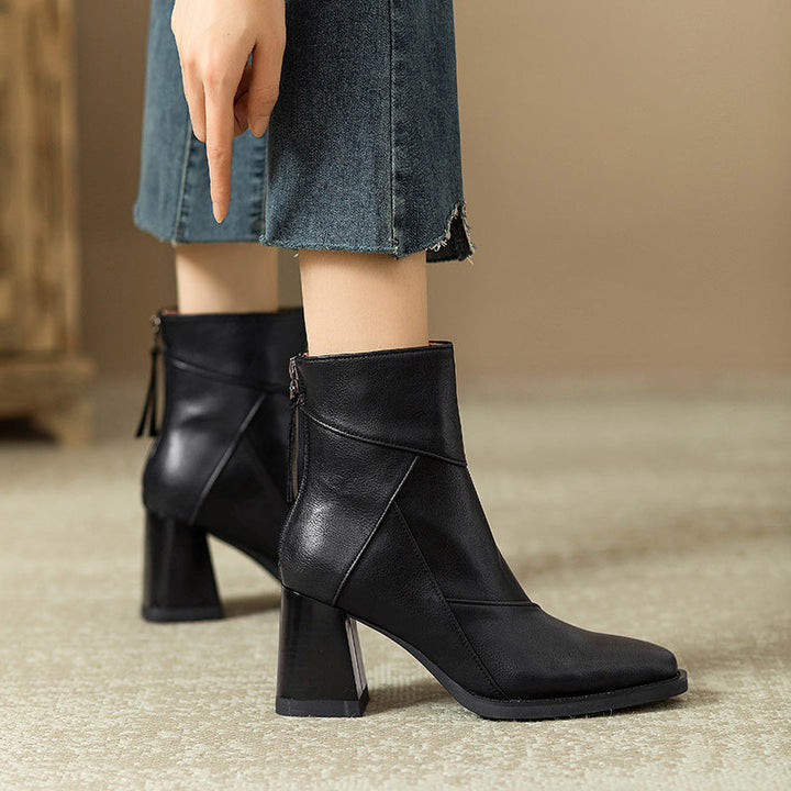 Karen | Leather Boots
