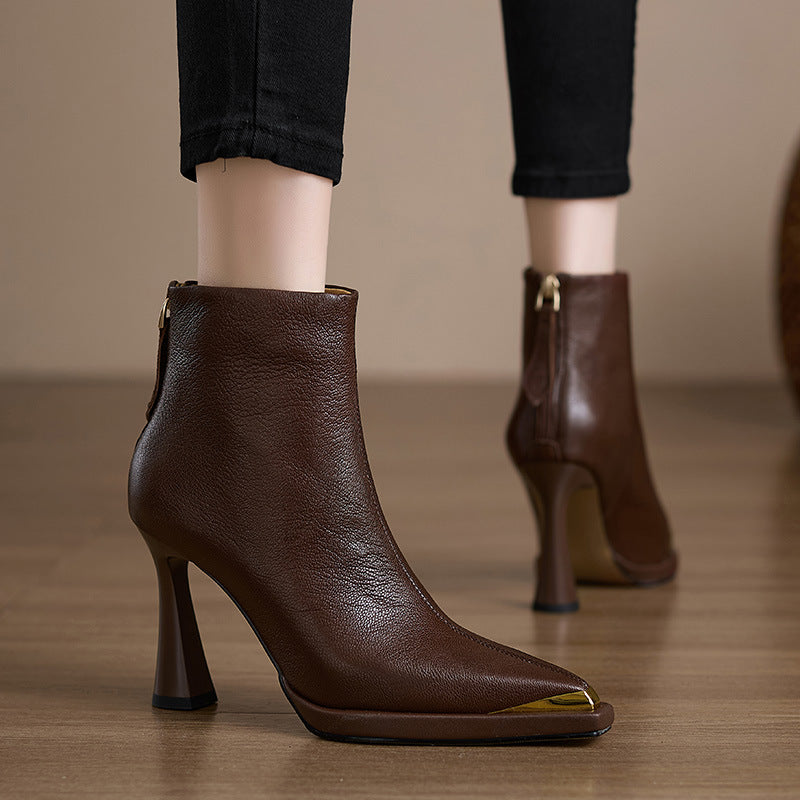 Janet | Leather Boots