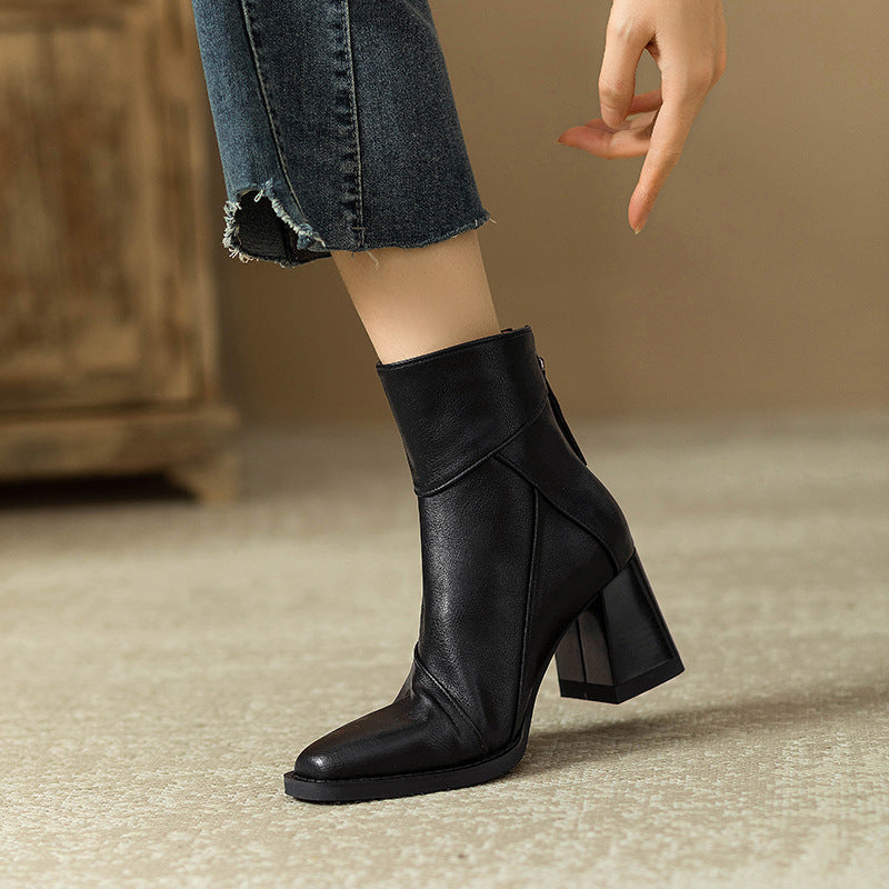 Karen | Leather Boots