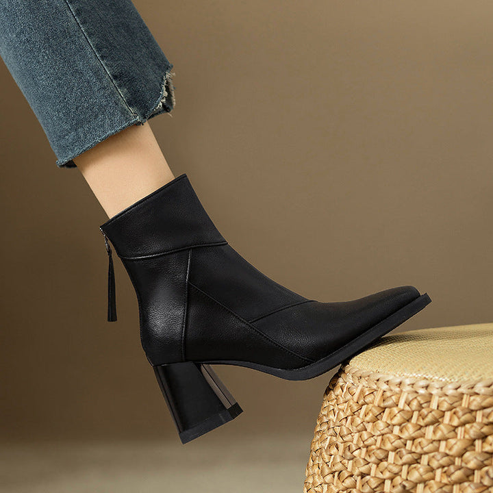 Karen | Leather Boots