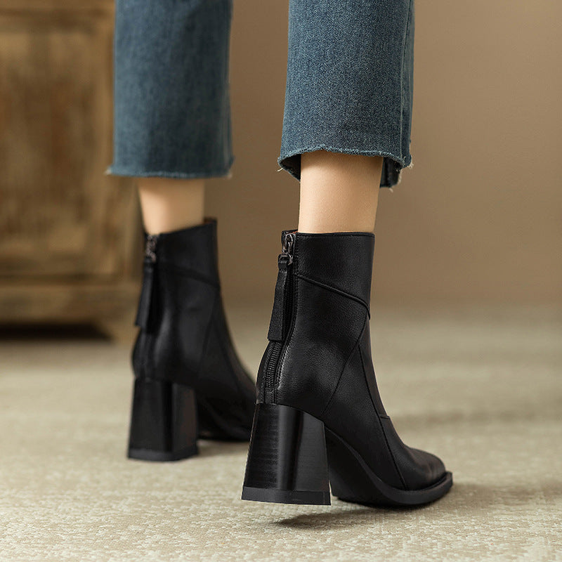 Karen | Leather Boots