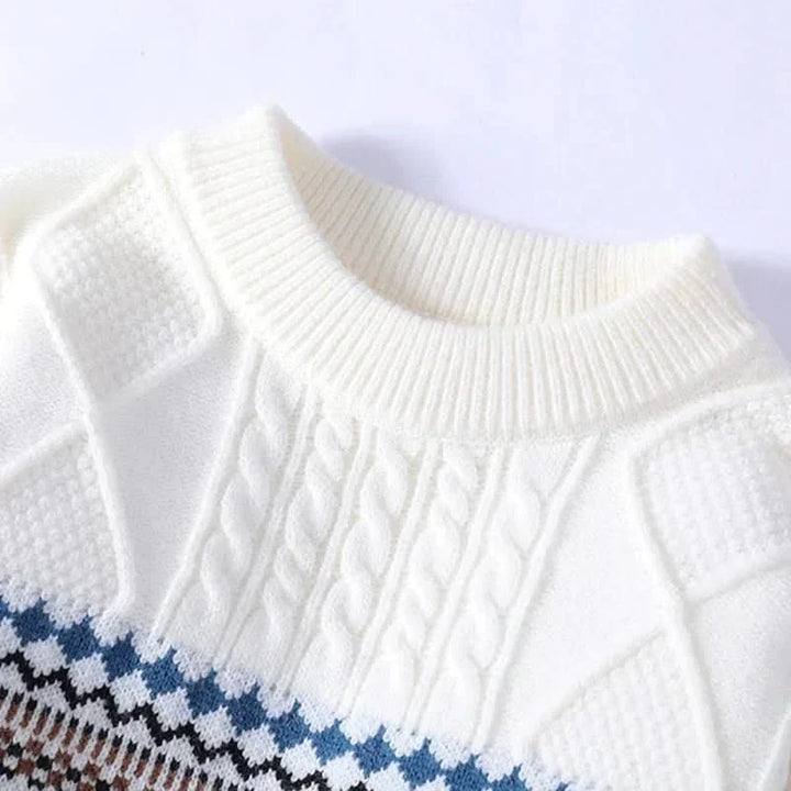 ARVID NORDIC KNIT SWEATER
