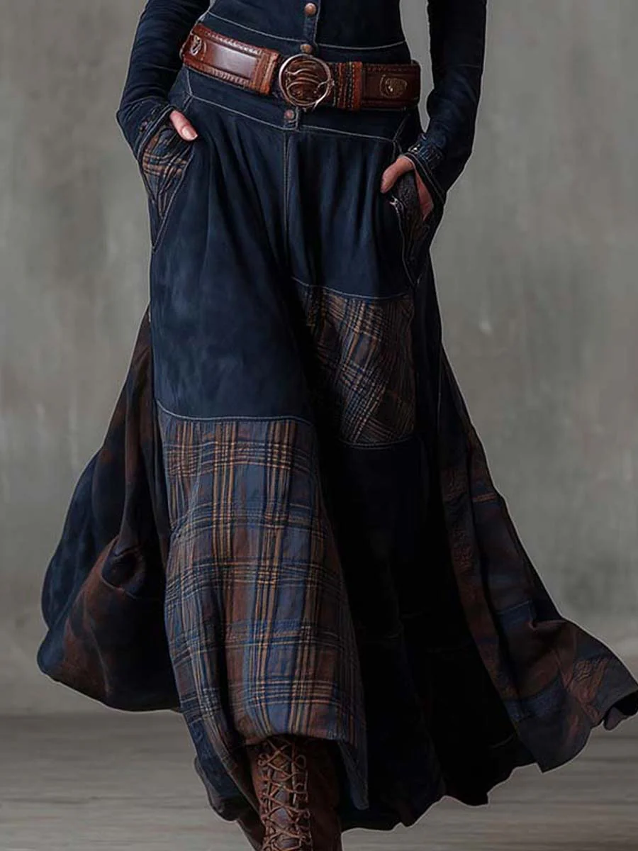 Solène™ | Vintage-Inspired Belted Maxi Dress