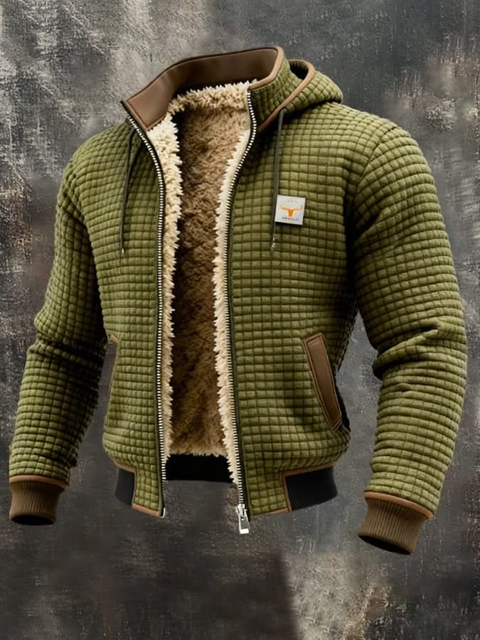 ARDEN LINED QUILTED FLEECE JACKET