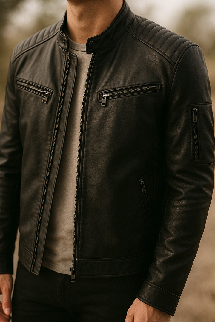 Engine Leather Jacket