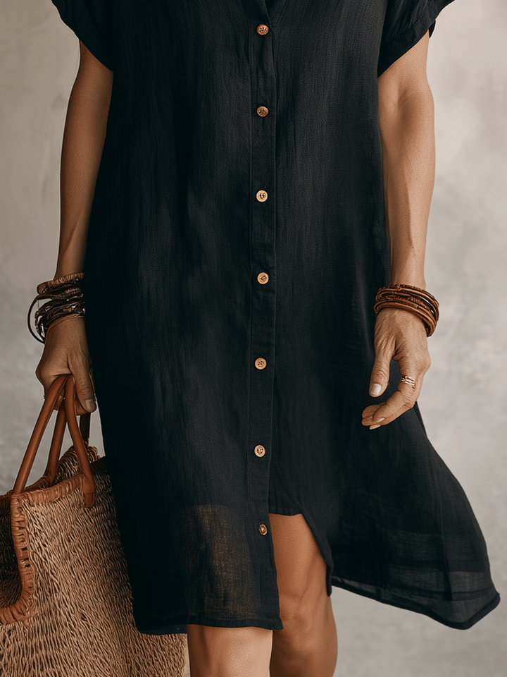 Sadie | Shirt Midi Dress
