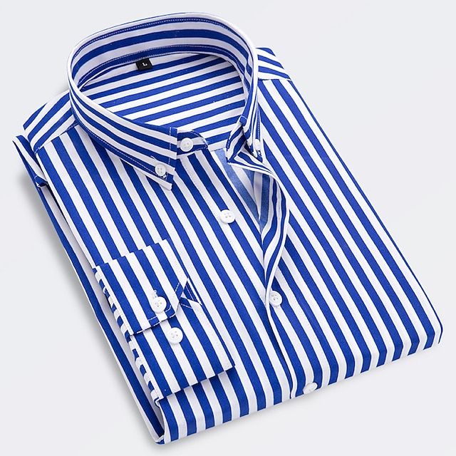 Prince | Men's Striped Slim-Fit Summer Shirt