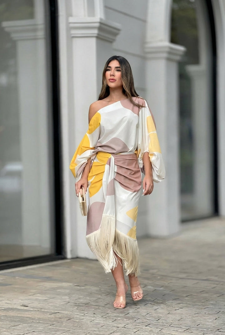 Daniela | 女士流苏两件套 — 优雅风格