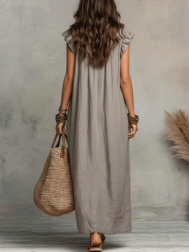 Willow | Linen Maxi Dress