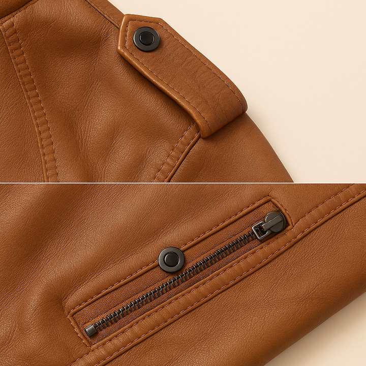 Fleece Biker Jacket
