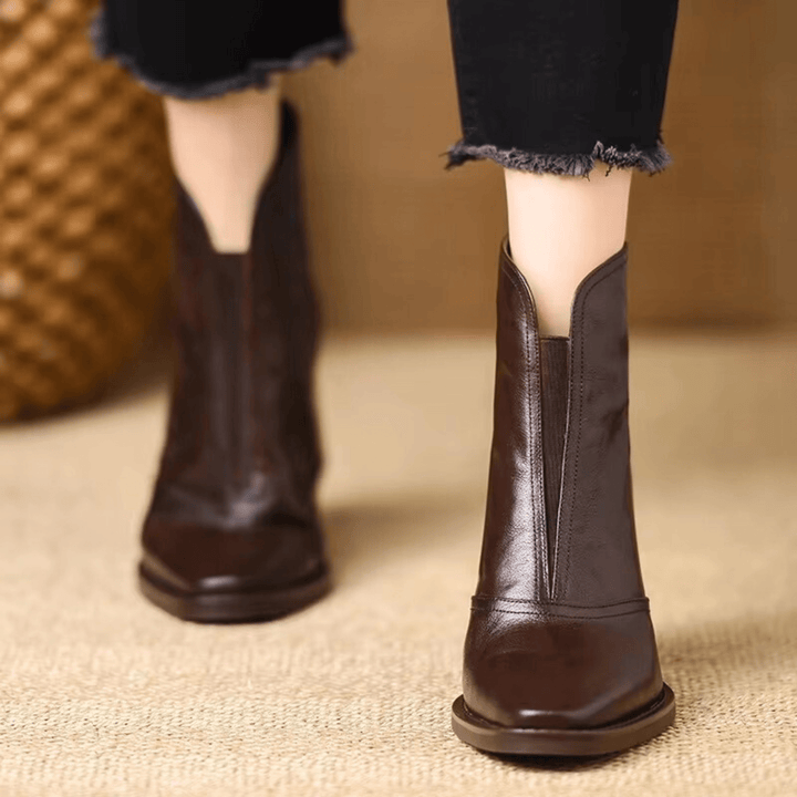 Susan | Leather Boots